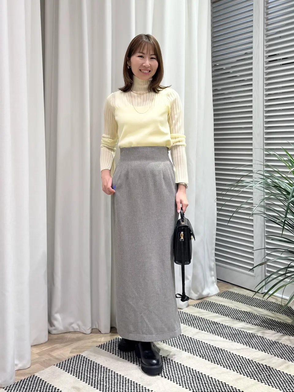 ONWARD CROSSET SELECT KURIYAMA コーディネート画像