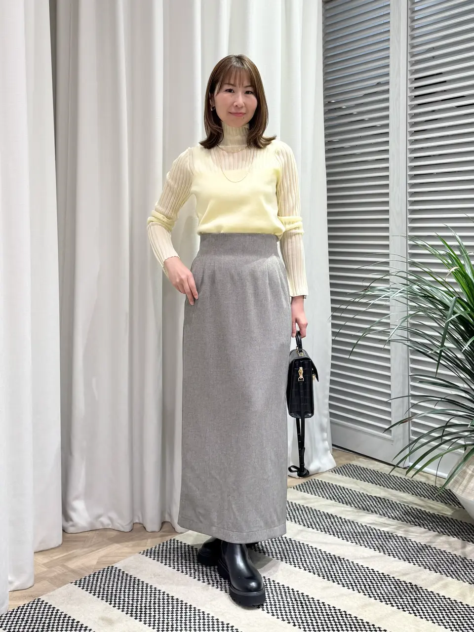 ONWARD CROSSET SELECT KURIYAMA コーディネート画像