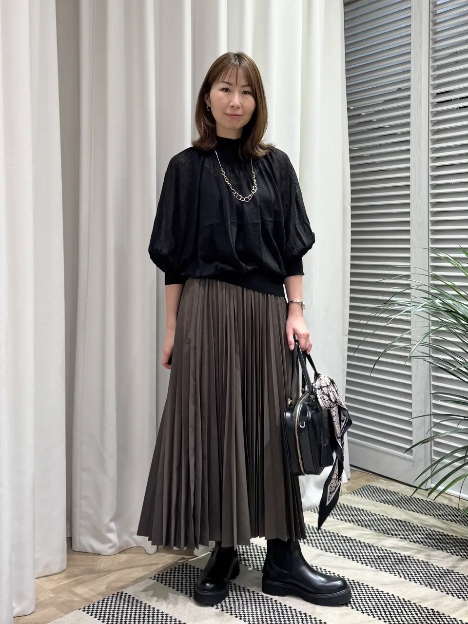 ONWARD CROSSET SELECT KURIYAMA コーディネート画像