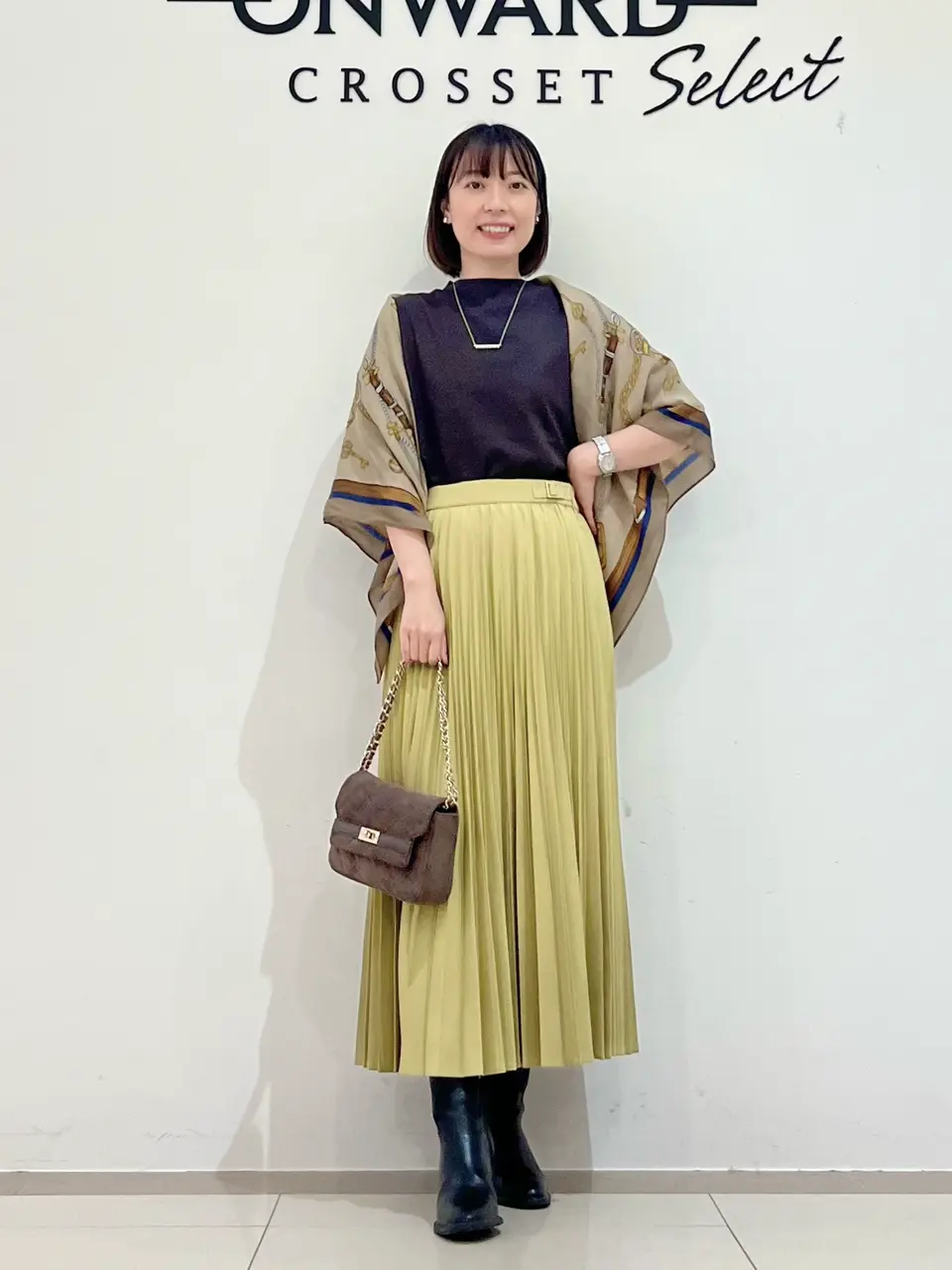 ONWARD CROSSET SELECT スタッフ コーディネート画像