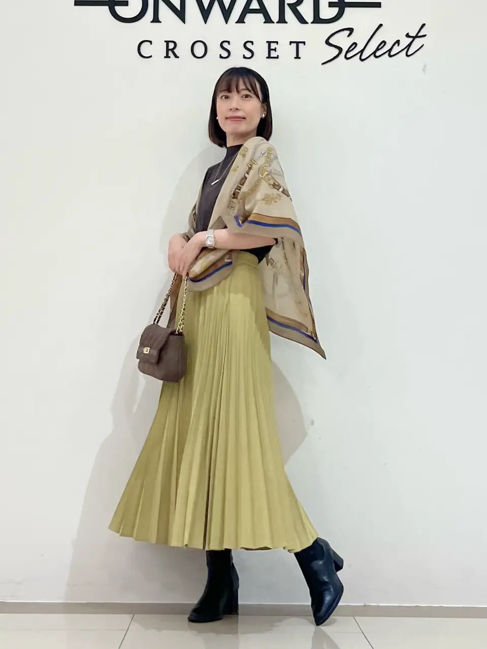 ONWARD CROSSET SELECT スタッフ コーディネート画像