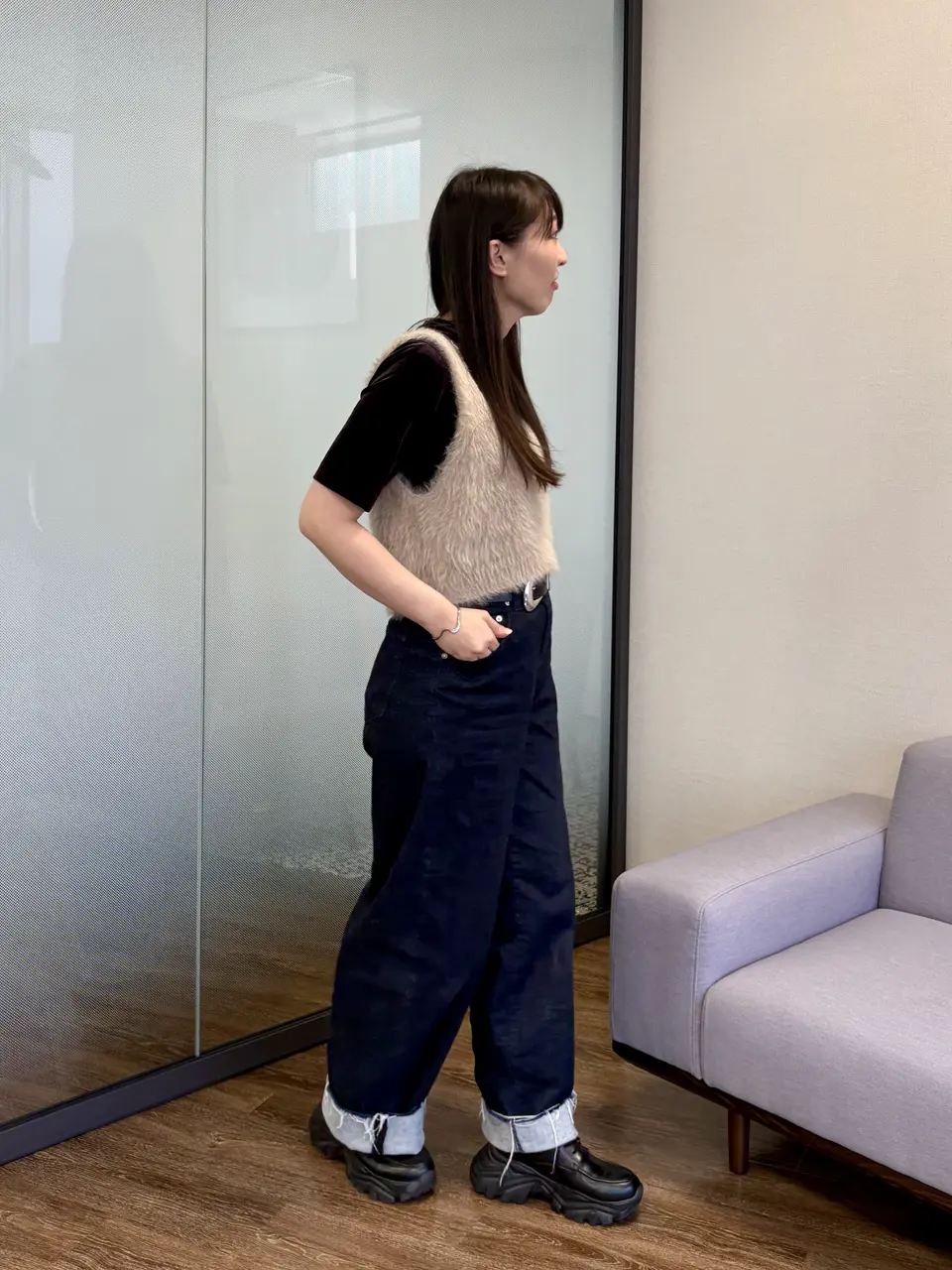 ONWARD CROSSET SELECT 岡 コーディネート画像