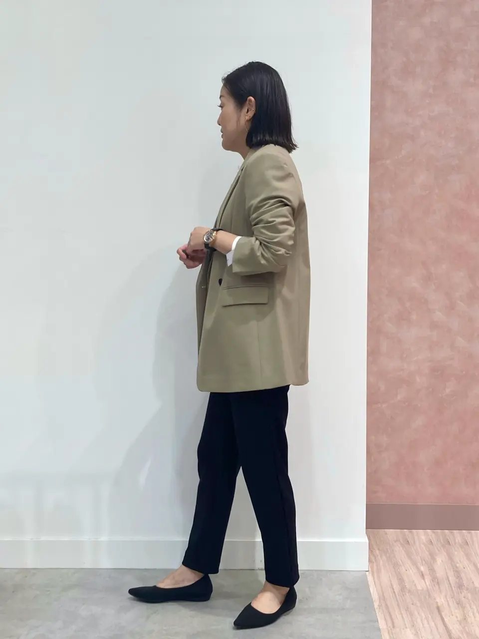 ONWARD CROSSET SELECT 野村 コーディネート画像