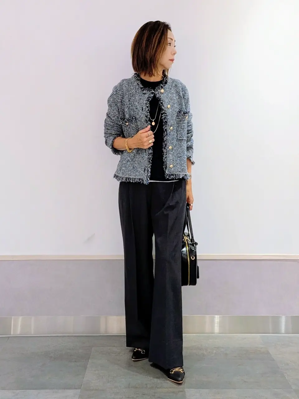 ONWARD CROSSET SELECT niwa コーディネート画像