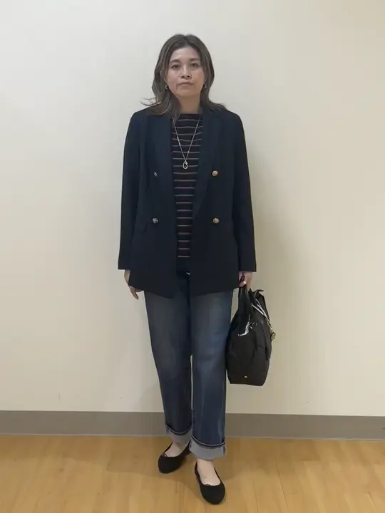 ONWARD CROSSET SELECT TAMAGAWA コーディネート画像