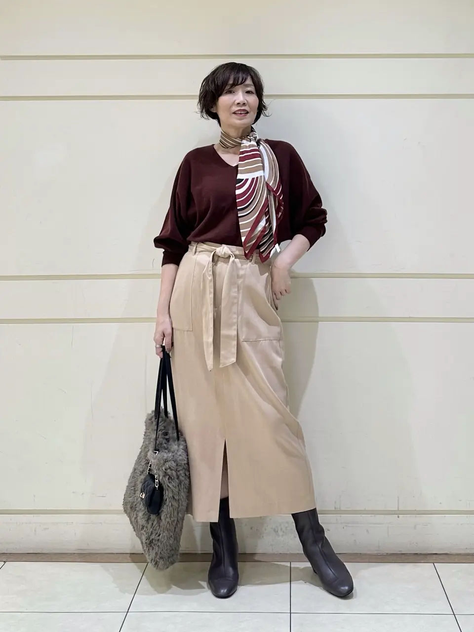 ONWARD CROSSET SELECT maruri コーディネート画像