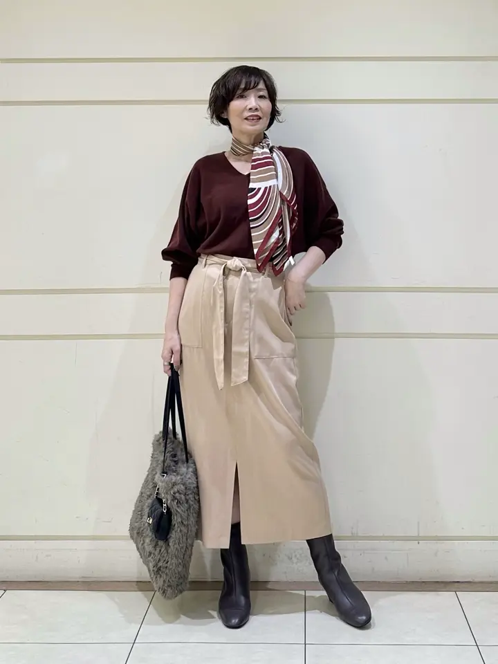 ONWARD CROSSET SELECT maruri コーディネート画像