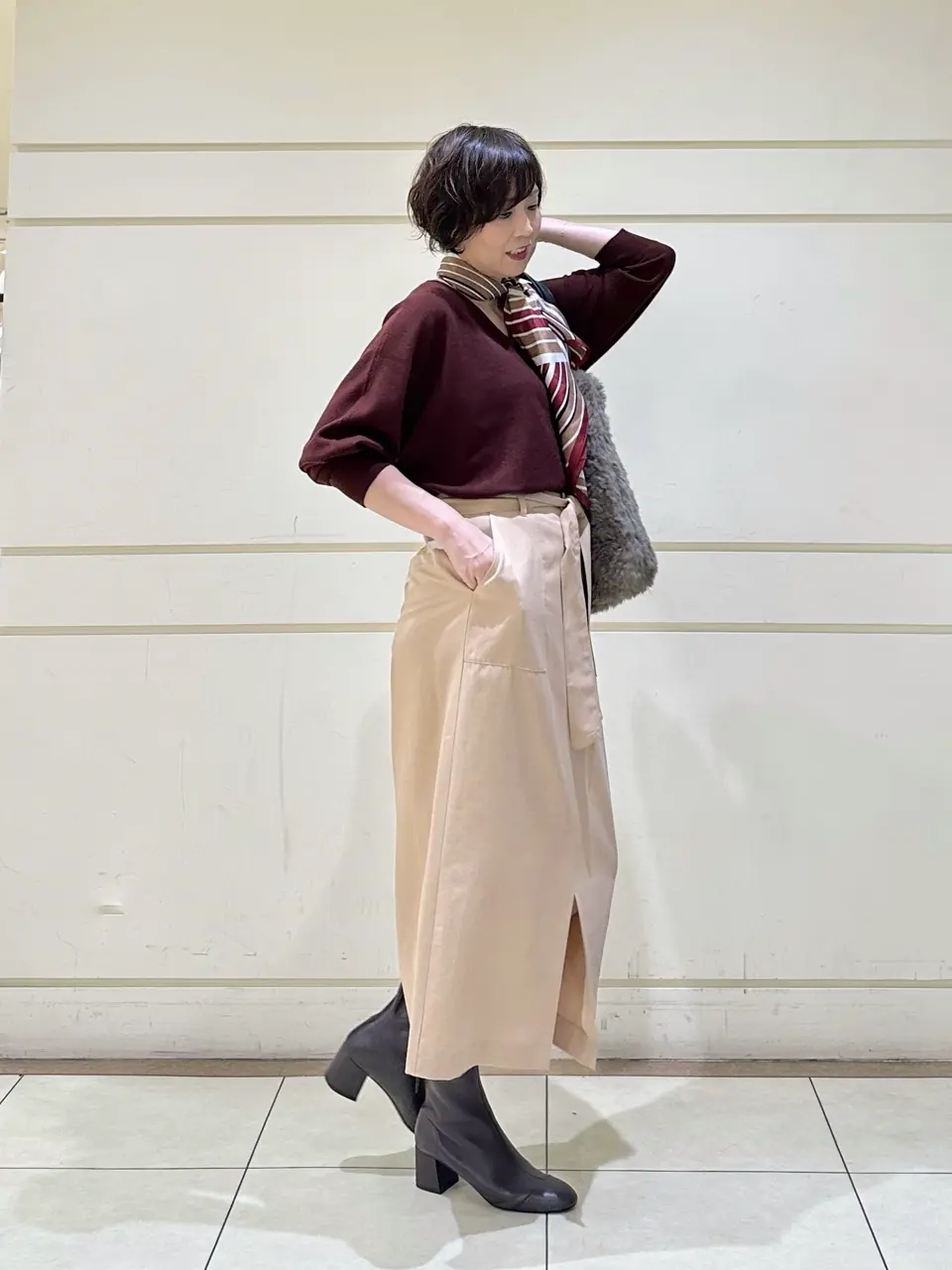 ONWARD CROSSET SELECT maruri コーディネート画像