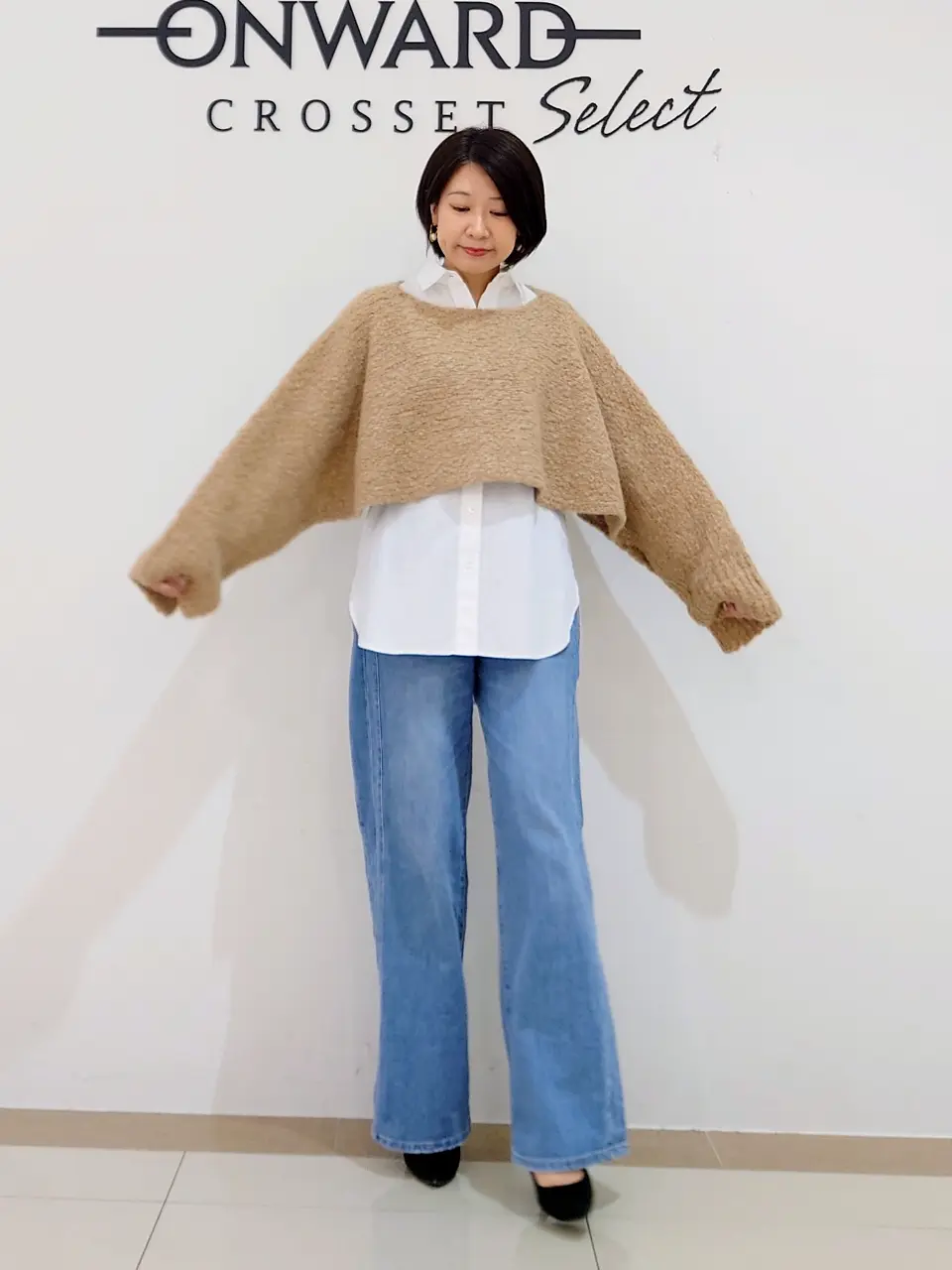 ONWARD CROSSET SELECT スタッフ コーディネート画像