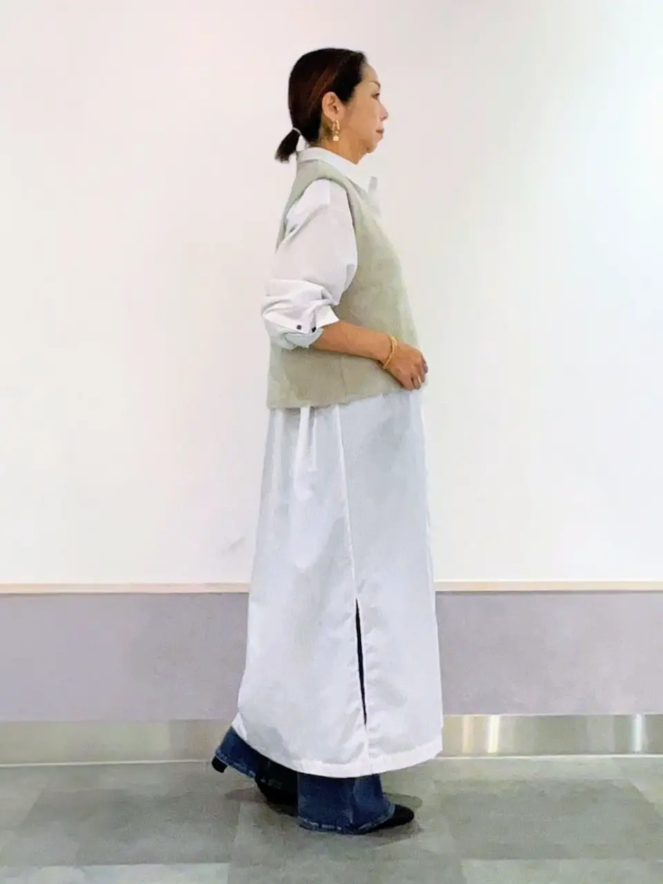 ONWARD CROSSET SELECT niwa コーディネート画像