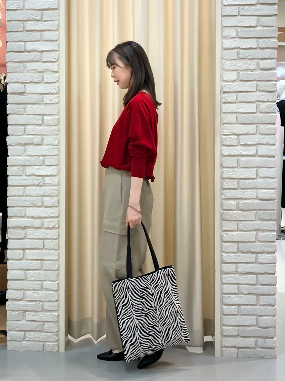 ONWARD CROSSET SELECT 檀 コーディネート画像