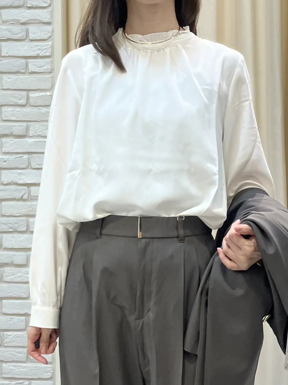 ONWARD CROSSET SELECT 檀 コーディネート画像