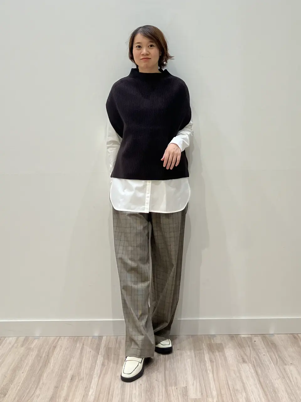 ONWARD CROSSET SELECT 林 コーディネート画像