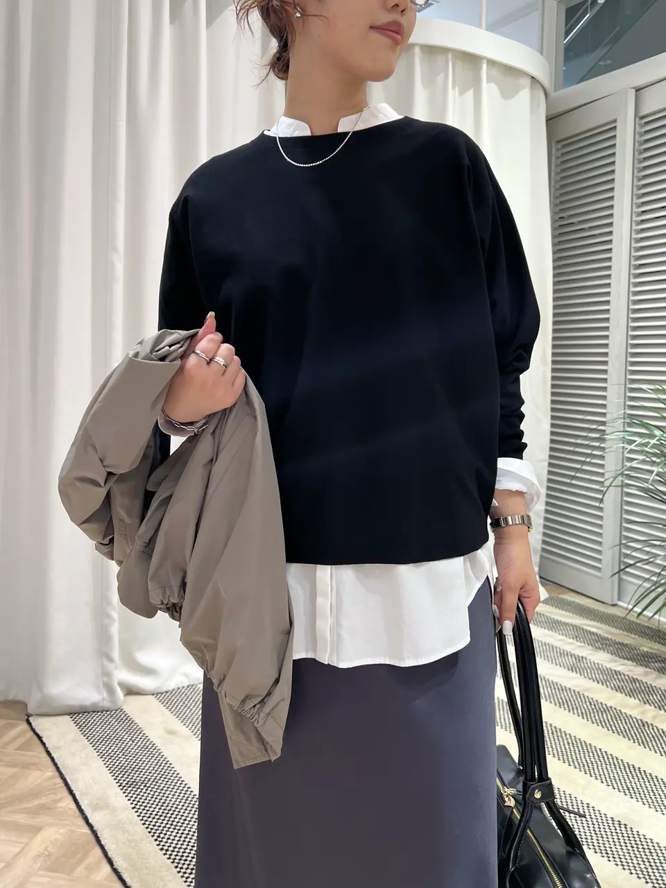 ONWARD CROSSET SELECT 伊藤 コーディネート画像