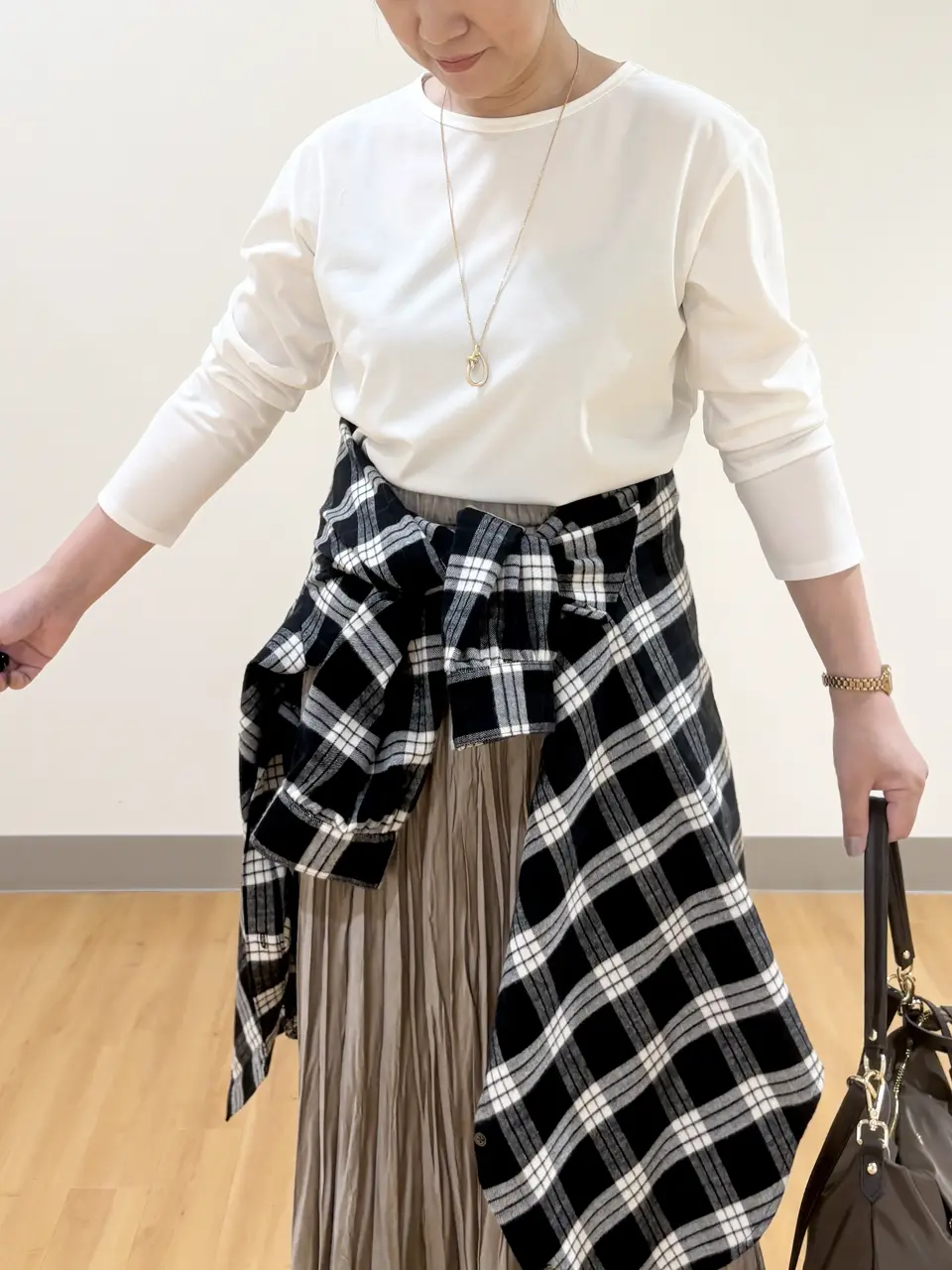 ONWARD CROSSET SELECT TAKI コーディネート画像