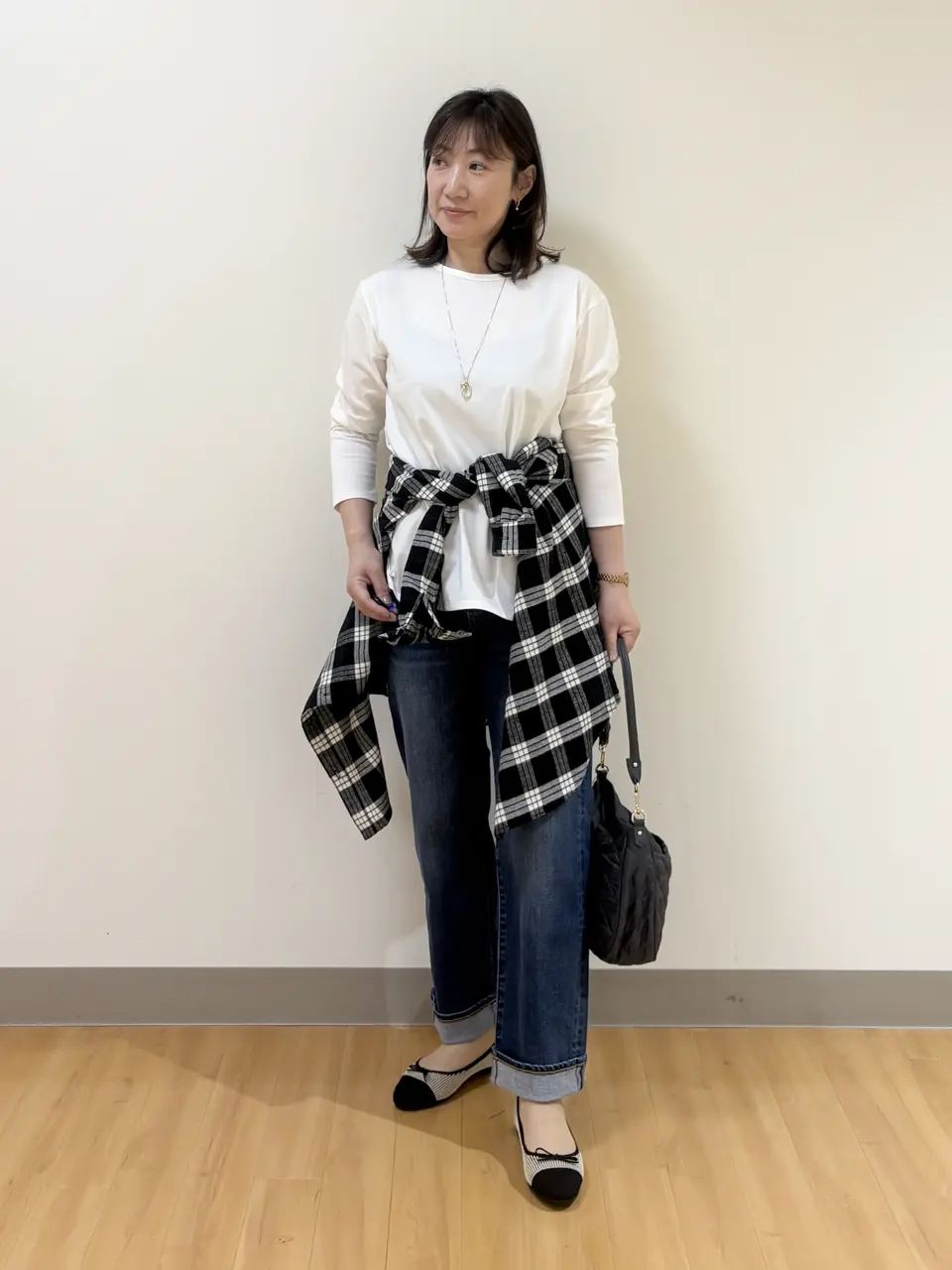 ONWARD CROSSET SELECT TAKI コーディネート画像