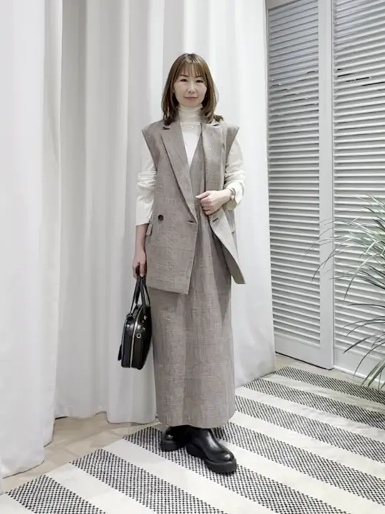 ONWARD CROSSET SELECT KURIYAMA コーディネート画像