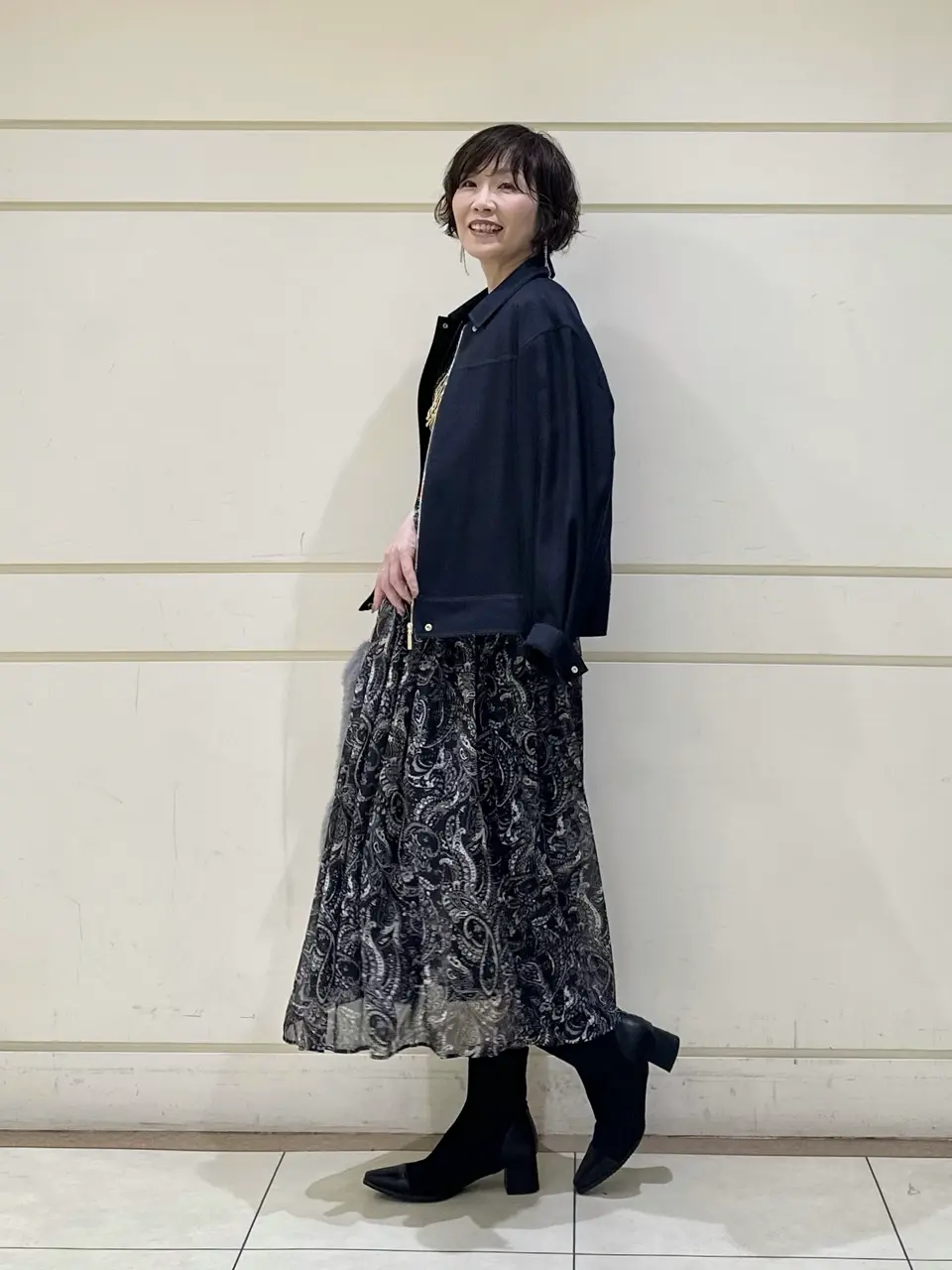 ONWARD CROSSET SELECT maruri コーディネート画像