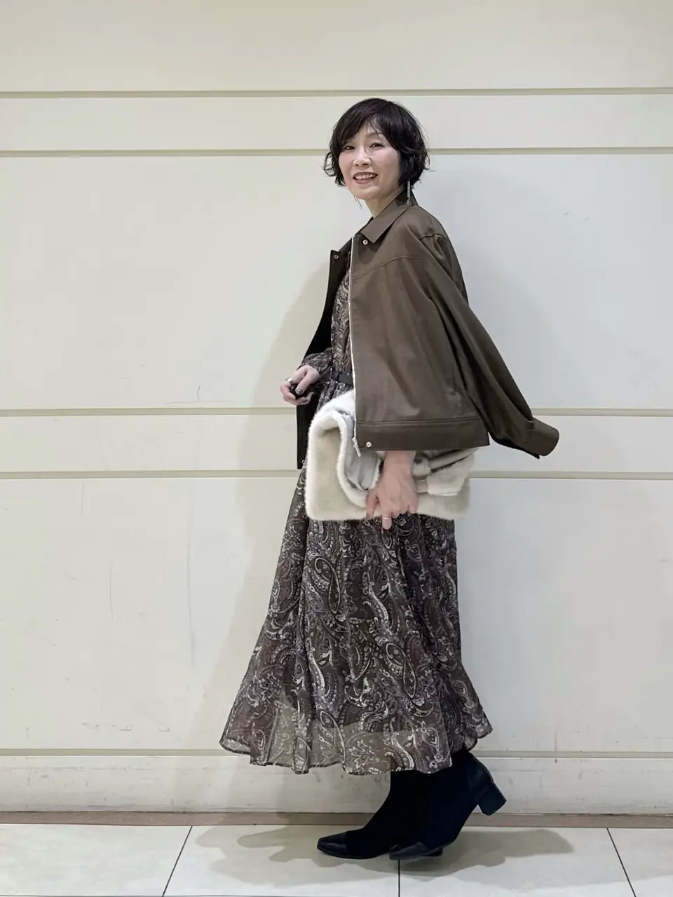 ONWARD CROSSET SELECT maruri コーディネート画像