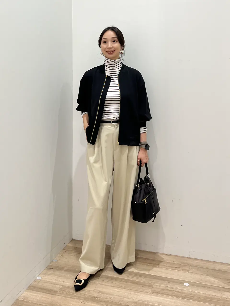 23区L 大きいサイズ　MA-1ブルゾン　自由区　組曲　ICB ラエフ 23区L 大きいサイズ MA-1ブルゾン 自由区 組曲 ICB ラエフ