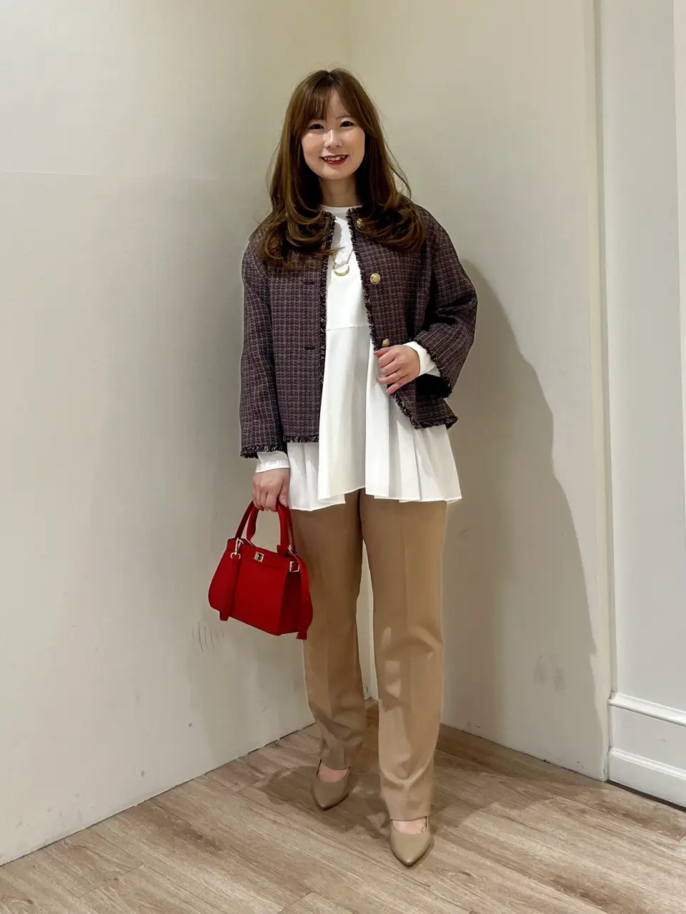 ONWARD CROSSET SELECT 森口 コーディネート画像