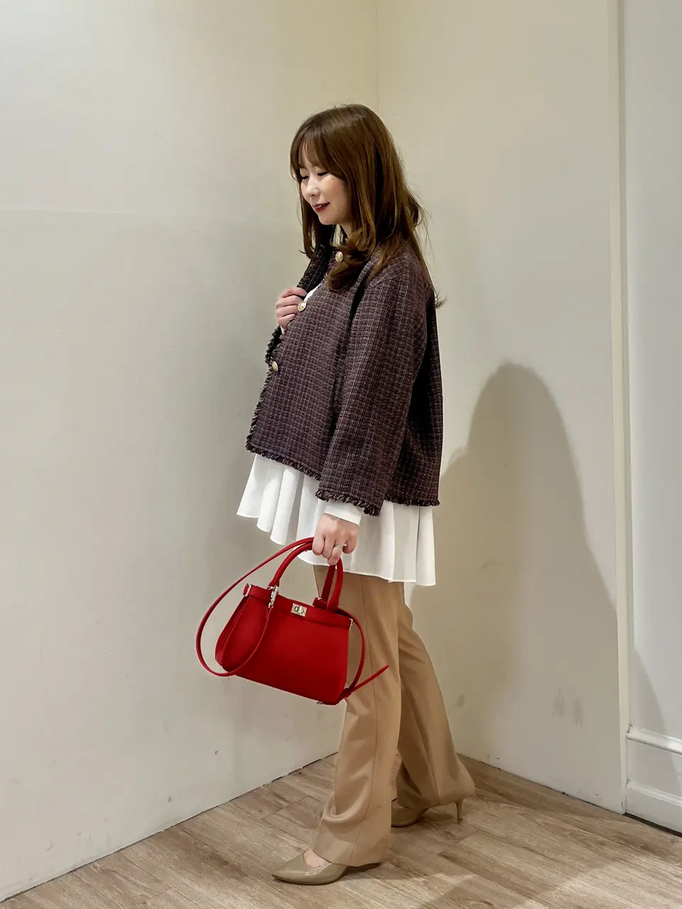 ONWARD CROSSET SELECT 森口 コーディネート画像