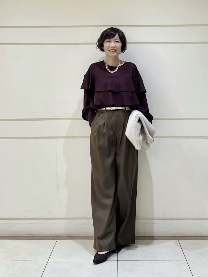 ONWARD CROSSET SELECT maruri コーディネート画像