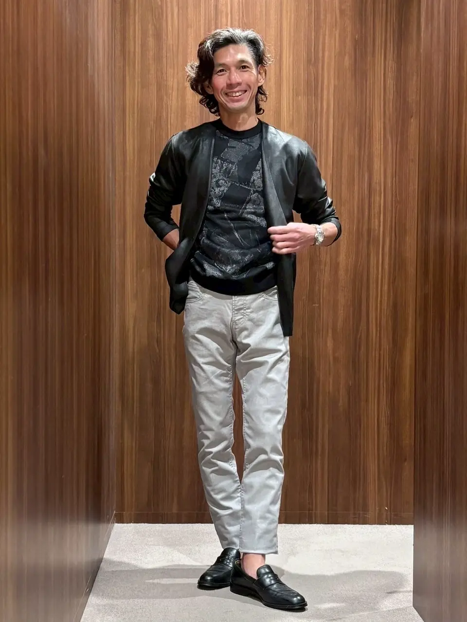 ONWARD CROSSET SELECT 飯嶋 コーディネート画像