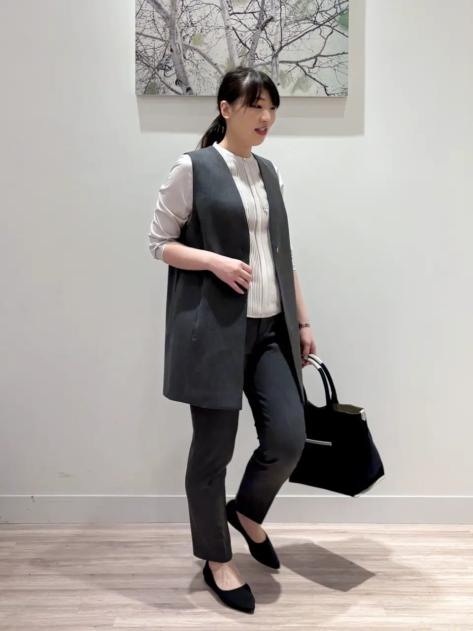 ONWARD CROSSET SELECT 岡 コーディネート画像