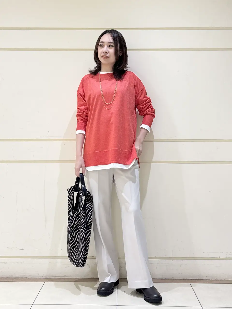 ICB L ジャケット（44号）＆スカート（46号）＆パンツ（46号） ICB ジャケット ノーカラージャケット 「セットアップ着用可能