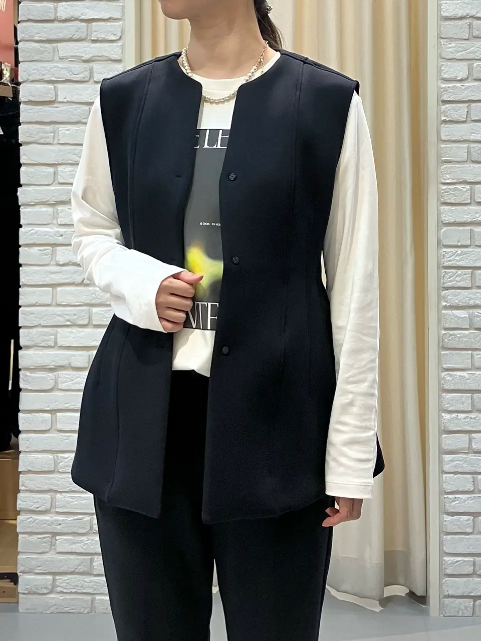 ONWARD CROSSET SELECT 檀 コーディネート画像