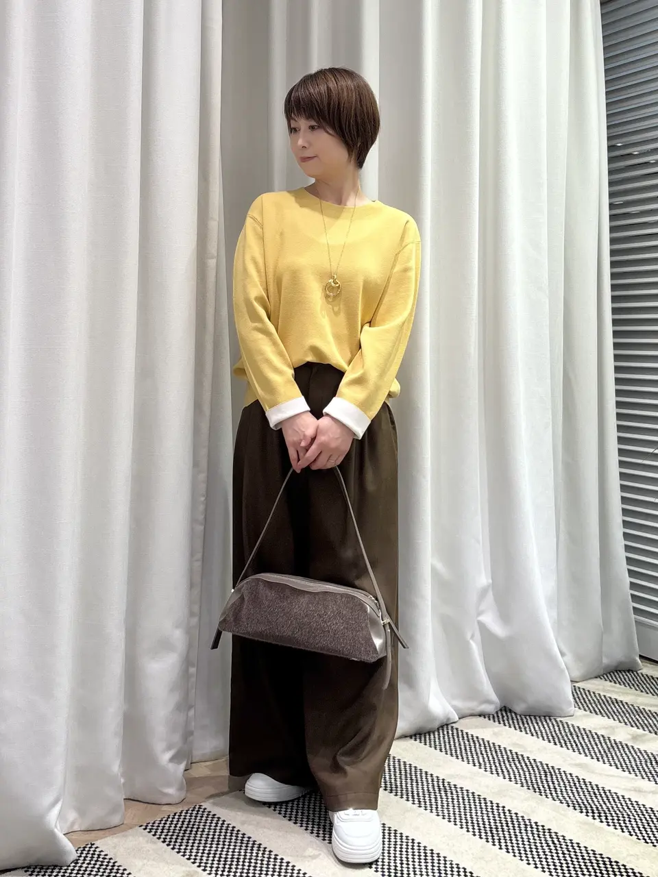 極美品　2024 自由区　リバーシブル　セットアップワンピース　白　40 L 公式】自由区 | ファッション通販サイト[オンワード・クローゼット]
