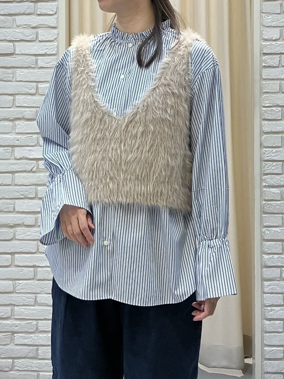 ONWARD CROSSET SELECT 檀 コーディネート画像