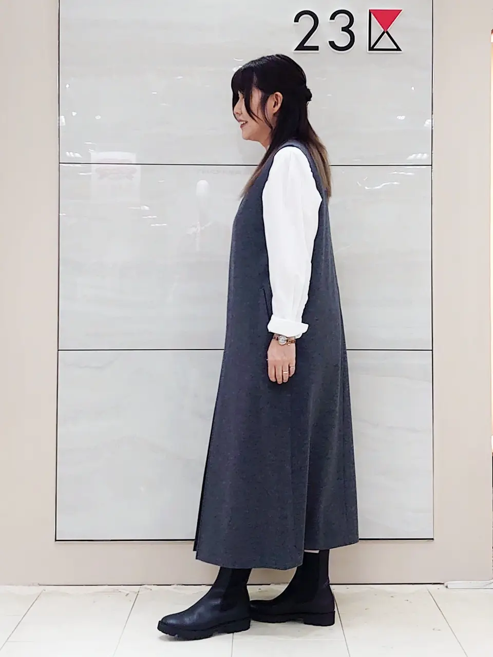 ONWARD CROSSET SELECT 森 コーディネート画像