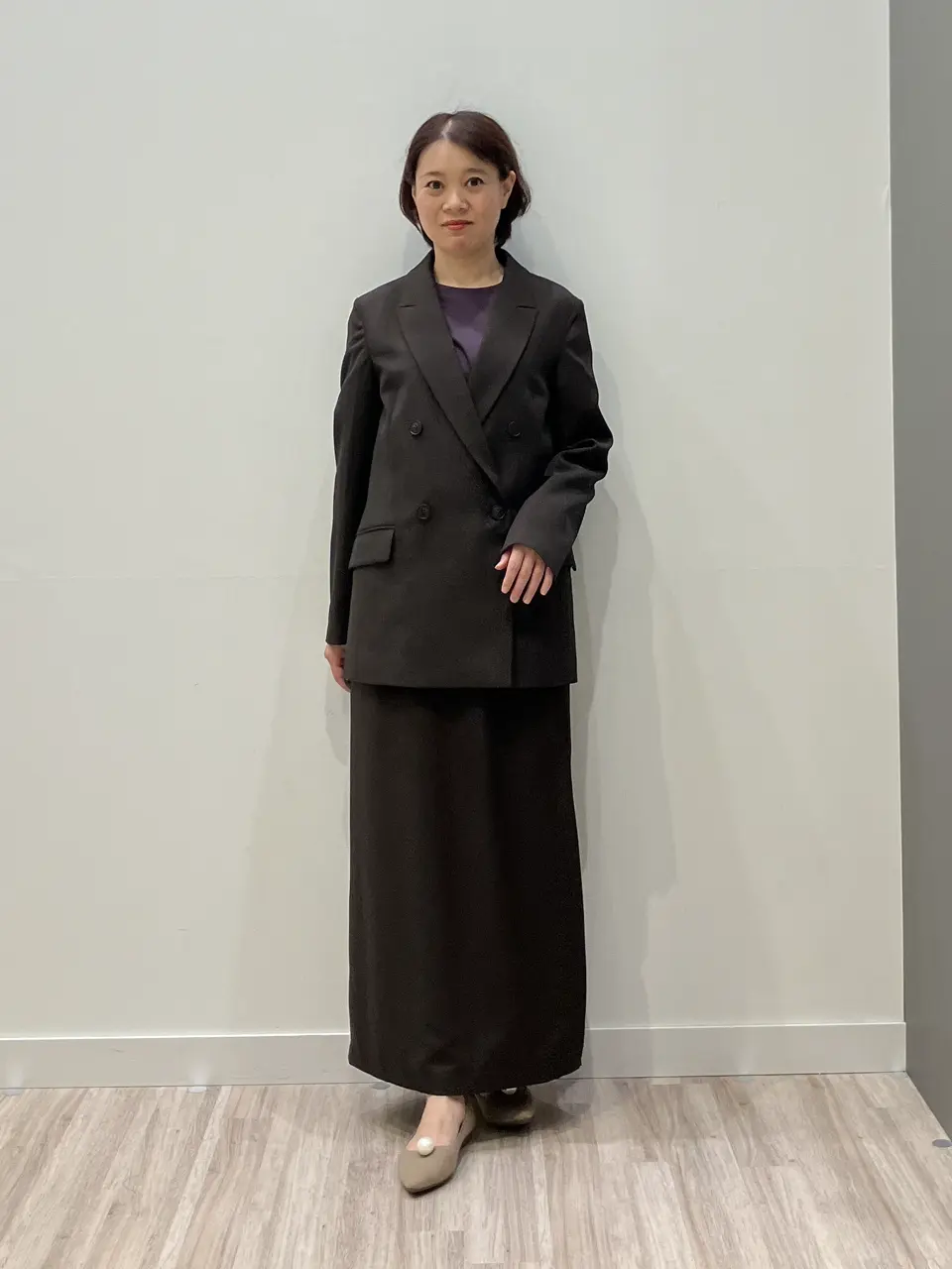 ONWARD CROSSET SELECT 林 コーディネート画像