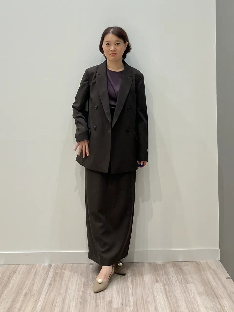 ONWARD CROSSET SELECT 林 コーディネート画像