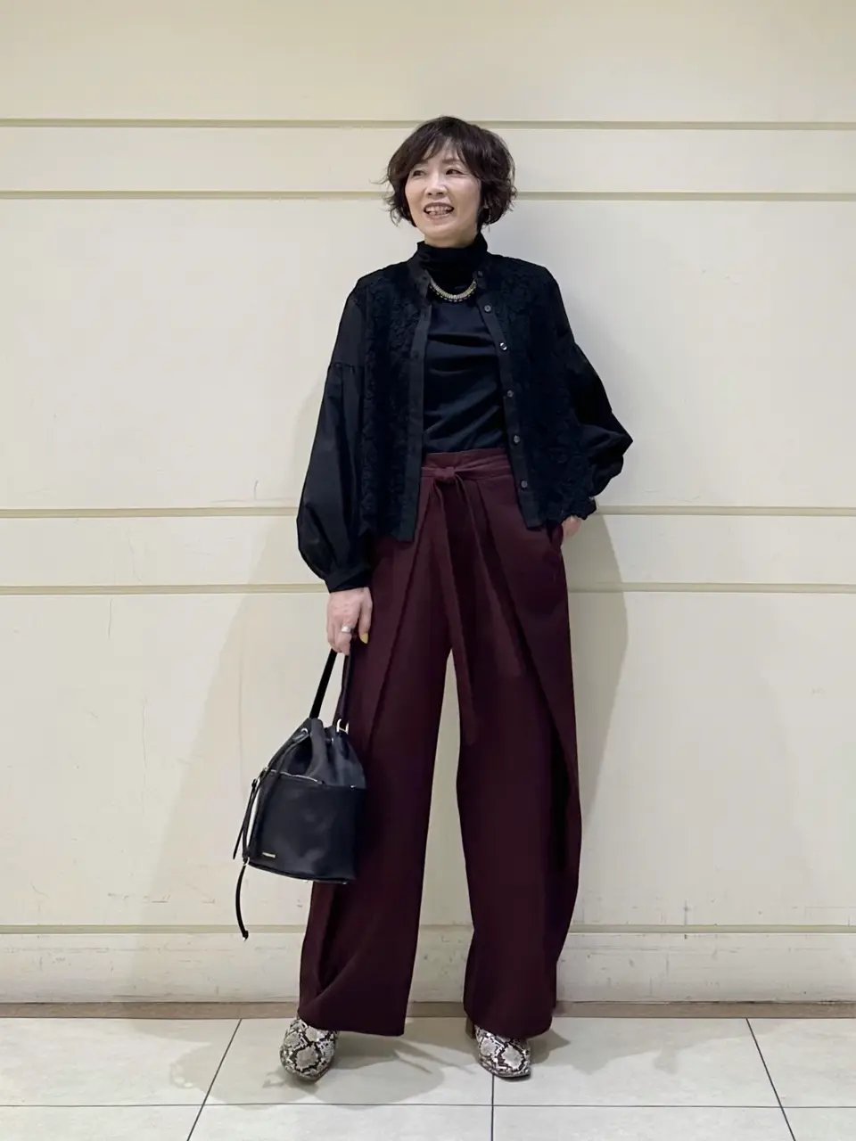 ONWARD CROSSET SELECT maruri コーディネート画像