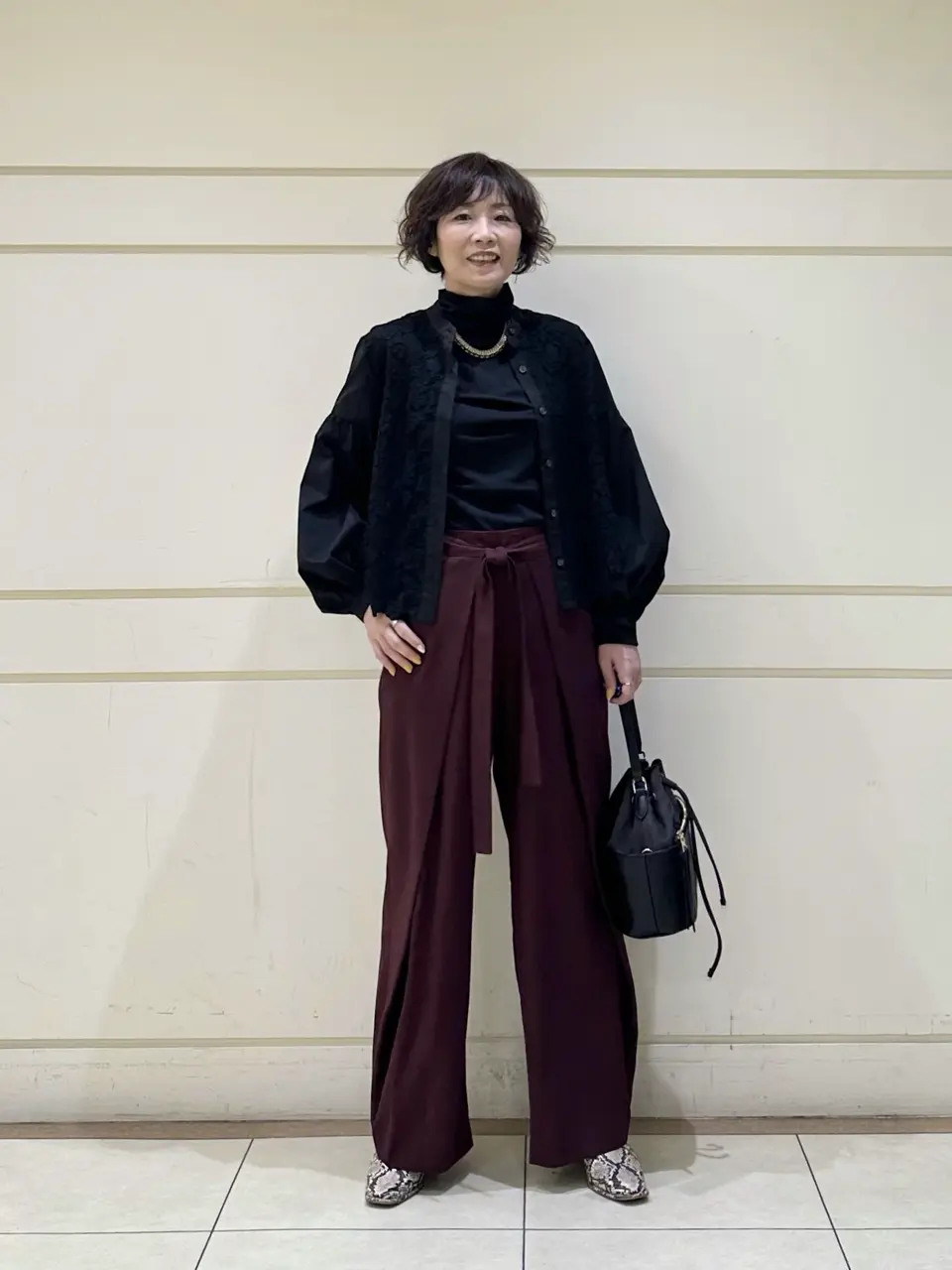 ONWARD CROSSET SELECT maruri コーディネート画像