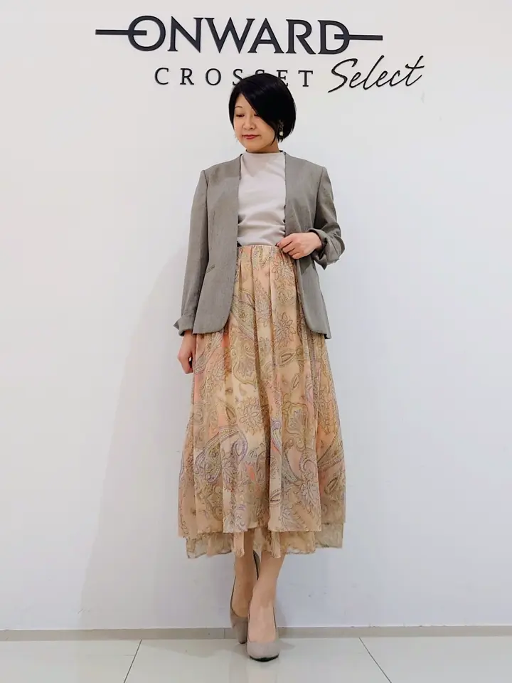 ONWARD CROSSET SELECT スタッフ コーディネート画像