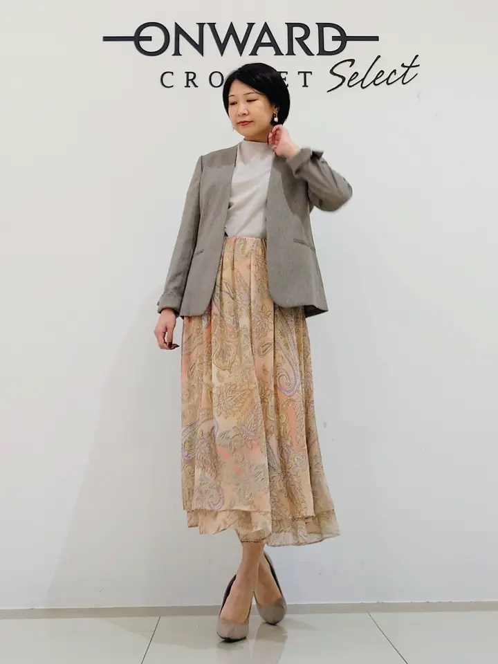 ONWARD CROSSET SELECT スタッフ コーディネート画像