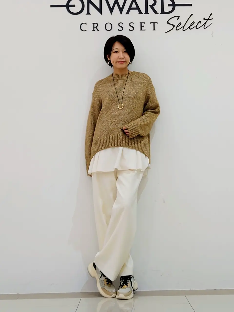 ONWARD CROSSET SELECT スタッフ コーディネート画像