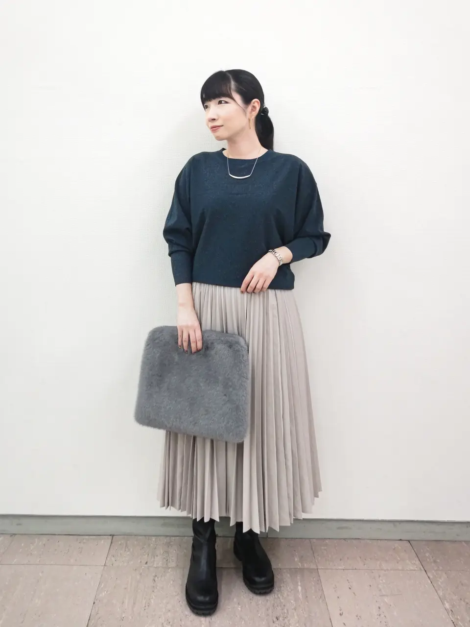 ONWARD CROSSET SELECT 福田 コーディネート画像