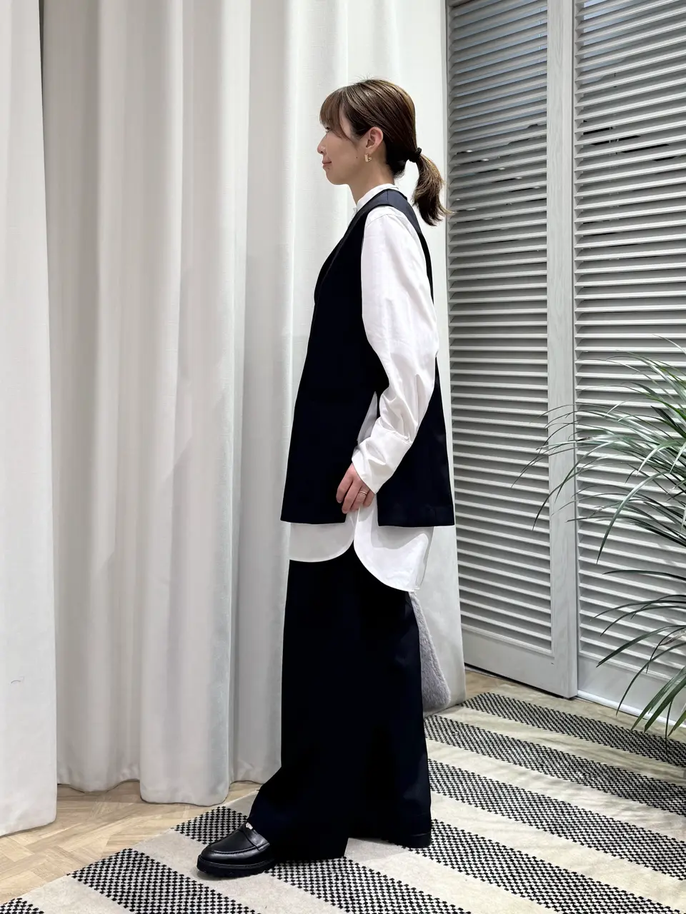 ONWARD CROSSET SELECT KURIYAMA コーディネート画像