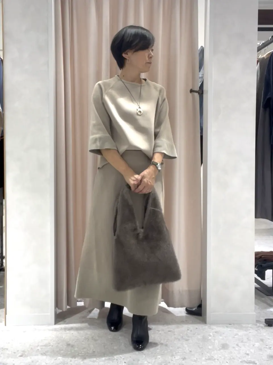 ONWARD CROSSET SELECT 森 コーディネート画像