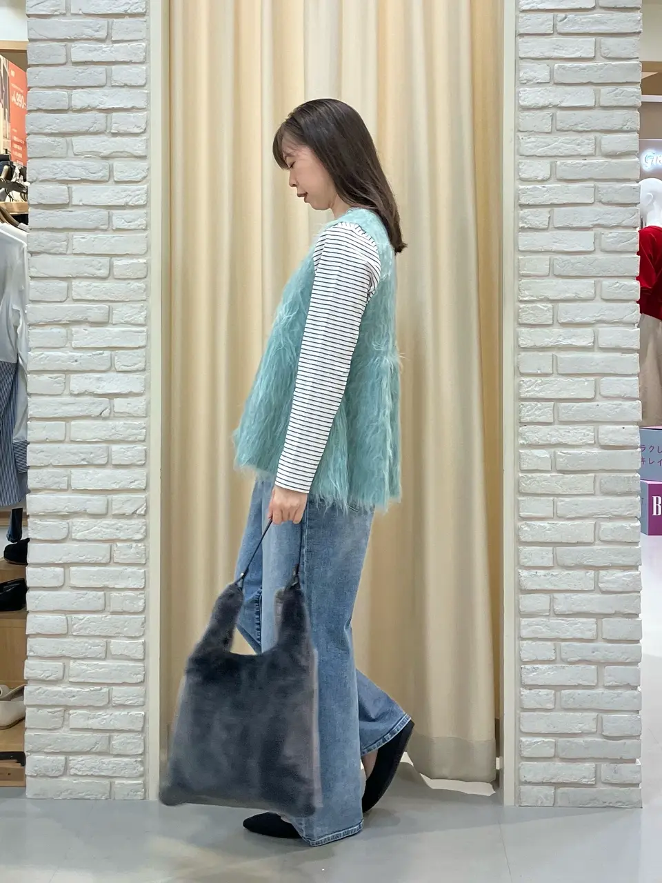 ONWARD CROSSET SELECT 檀 コーディネート画像