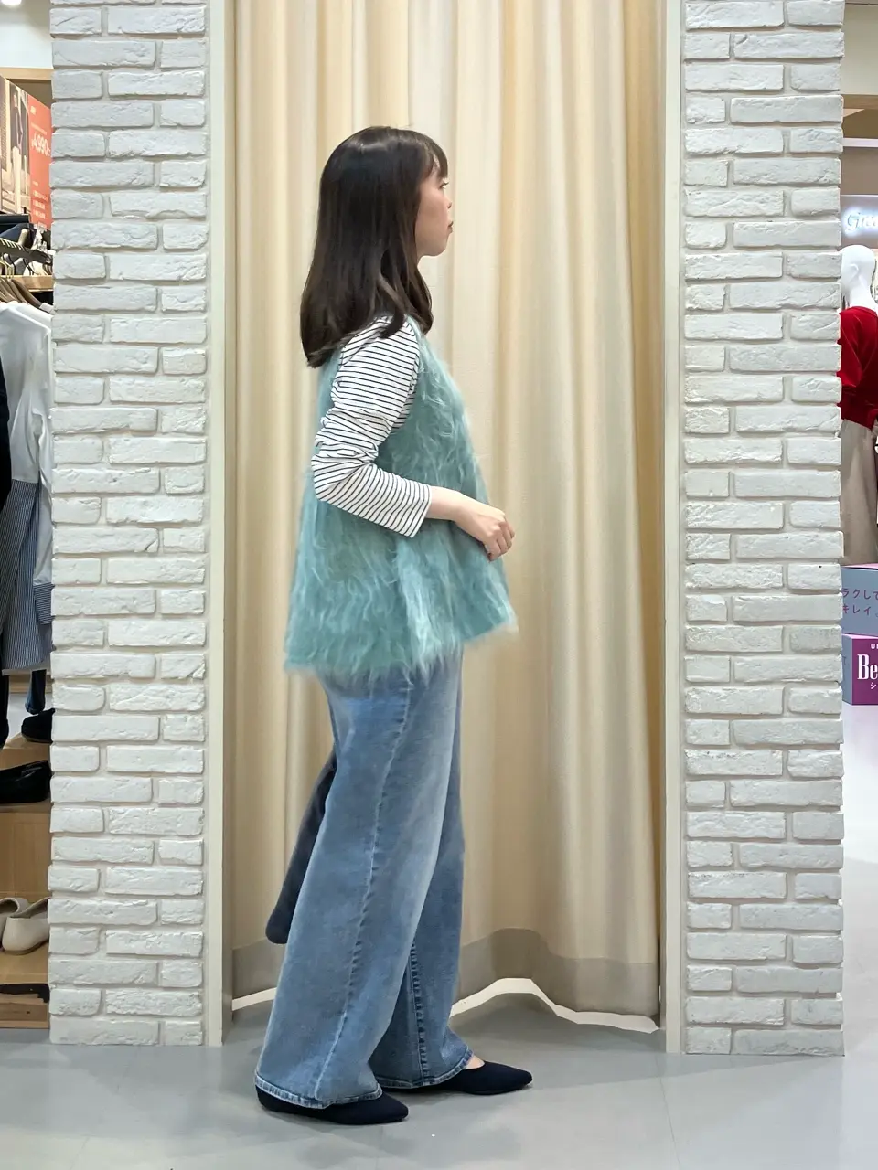 ONWARD CROSSET SELECT 檀 コーディネート画像