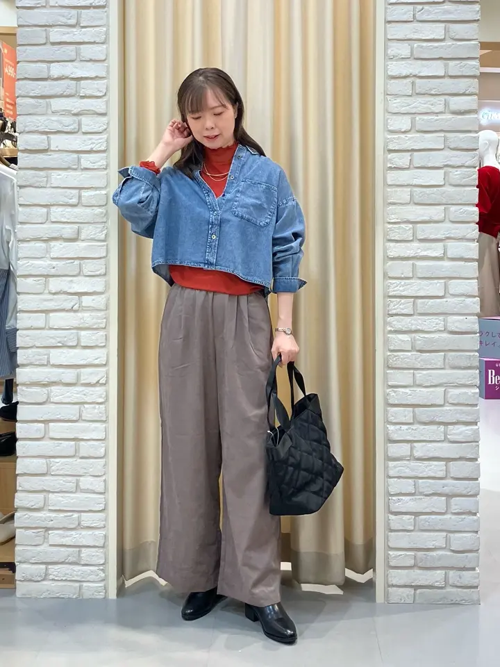 ONWARD CROSSET SELECT 檀 コーディネート画像