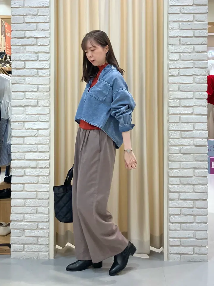 ONWARD CROSSET SELECT 檀 コーディネート画像