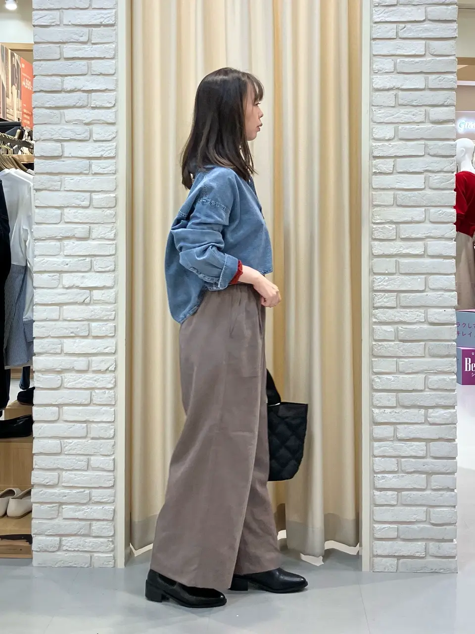 ONWARD CROSSET SELECT 檀 コーディネート画像