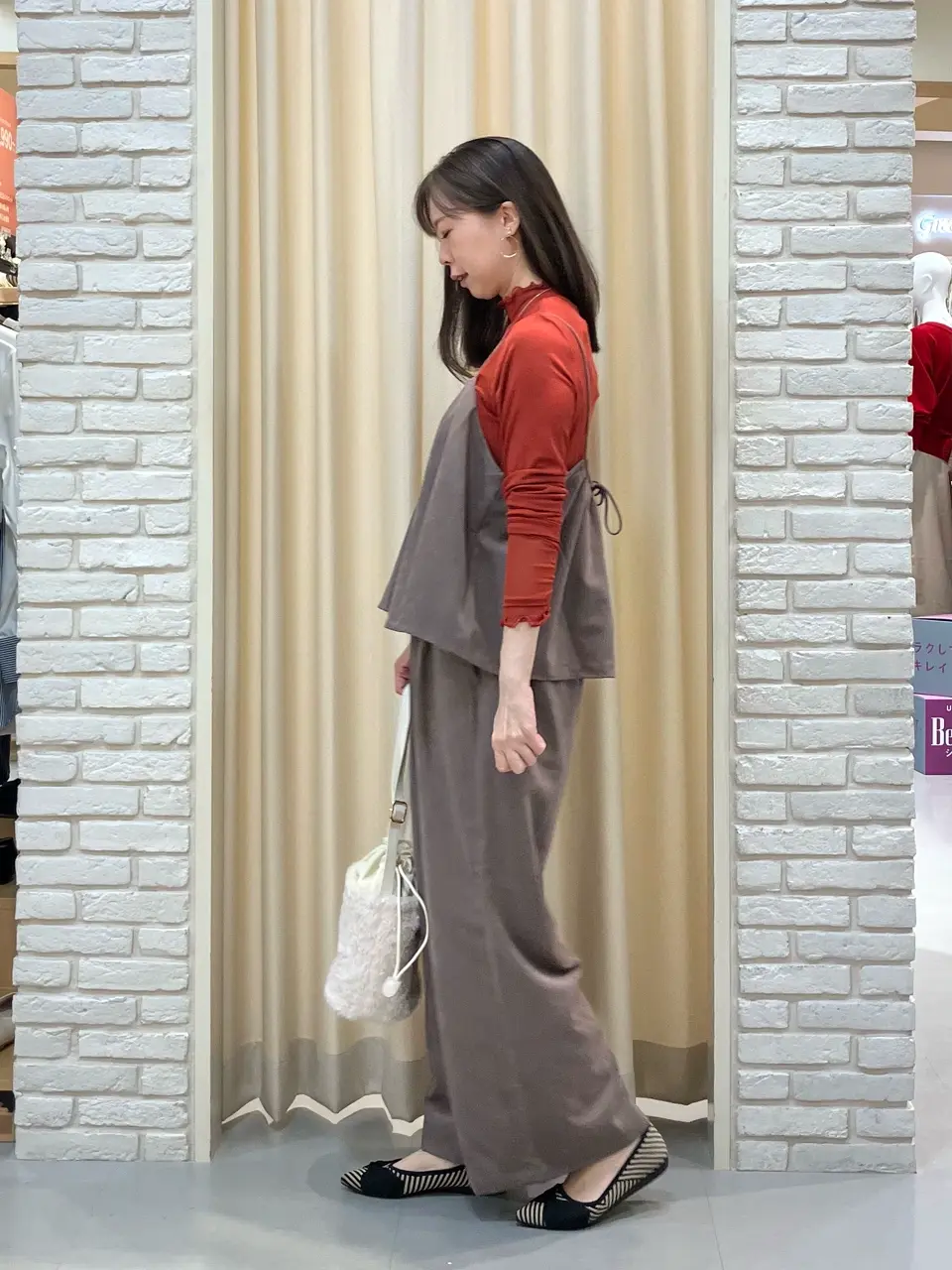 ONWARD CROSSET SELECT 檀 コーディネート画像